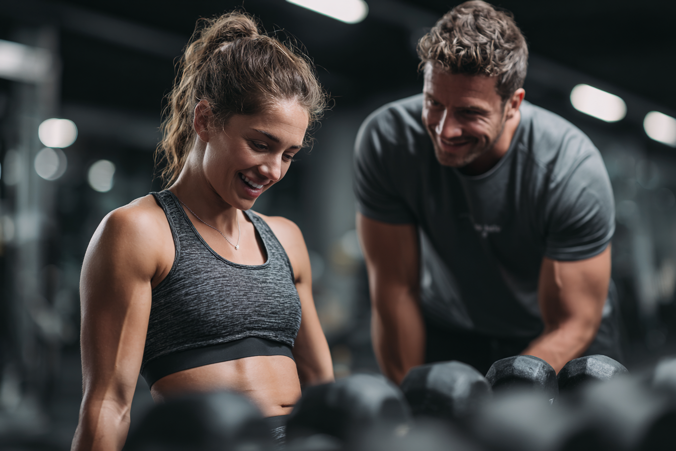 Персональний тренер у залі